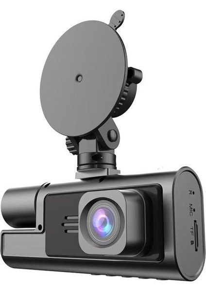Dash Cam A22 3 Kanal Araba Kaydedici 1080P 32 GB Hafıza kartlı