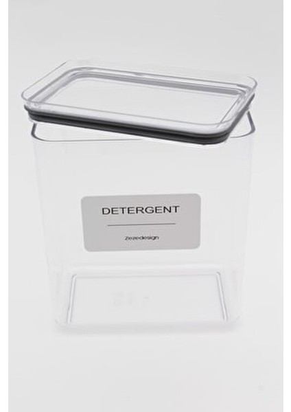 Zeze Design Mika Deterjan Kutusu 2900 ml Suya Dayanıklı Hafif Pratik Banyo Aksesuarı indirimleri