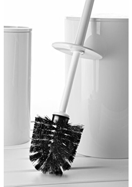 Flores Beyaz Banyo Aksesuar Seti 2 Parça Şık Tasarım ve Kolay Temizlik