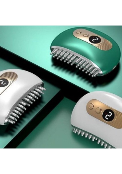 Buffer® 1 Adet Akıllı Elektrik Akımlı Ems Titreşimli Masaj Tarağı Kademeli Yüz Masaj Aleti Aparatı fiyatları