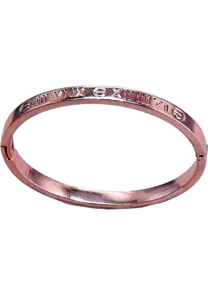 Roma Rakamlı Model Kelepçe Rose Renk - 224 modelleri