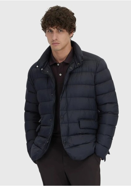 Siyah Regular Fit Spor Ceket