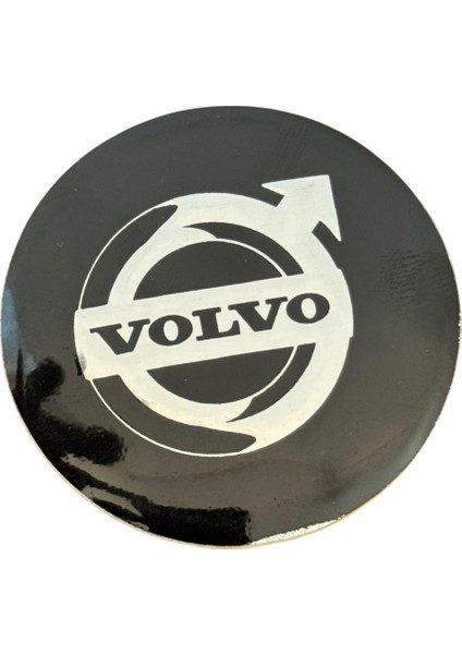 55.5 mm Yapıştırma Jant Göbek Arması Takım (4 Adet) Volvo