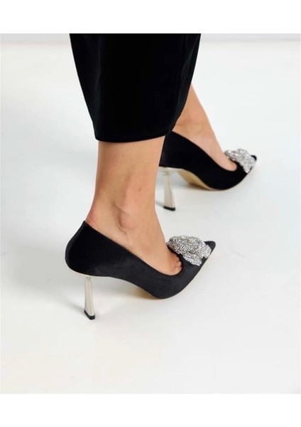 Kadın Abiye Ayakkabı Siyah modelleri