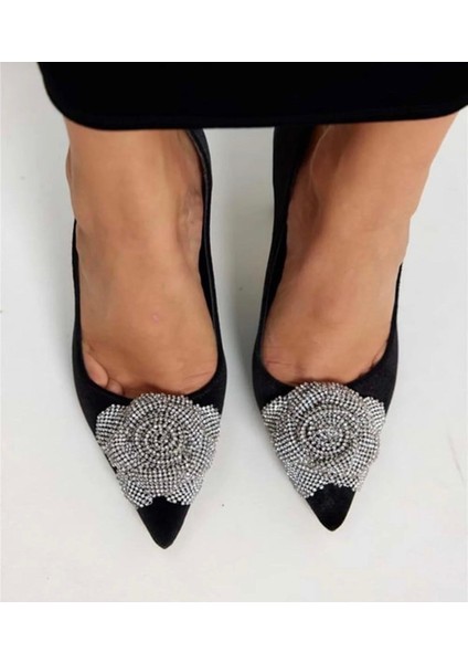 Kadın Abiye Ayakkabı Siyah indirimleri