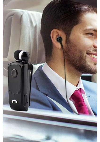 Buffer® Telefon Bağlantılı Makaralı Kulaklıklı Bluetooth Kulaklık