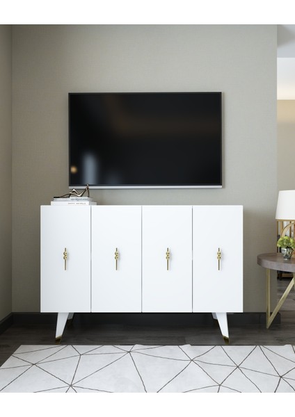 8167KM-32 Dh Konsol,kahve Köşesi,ayakkabılık,ofis Evrak Dolabı,mutfak Kiler Dolabı,tv Ünitesi-Ba fırsatları