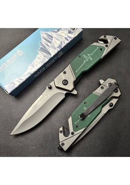 Haps Bugs Yeşil Cep Çakısı