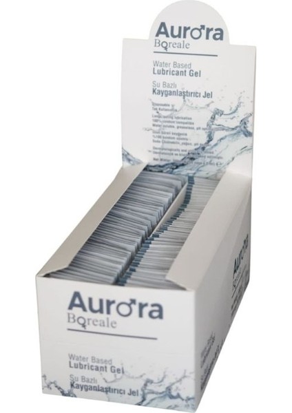 100 Lü 5 ml Şase Sade Su Bazlı Kayganlaştırıcı fiyatları