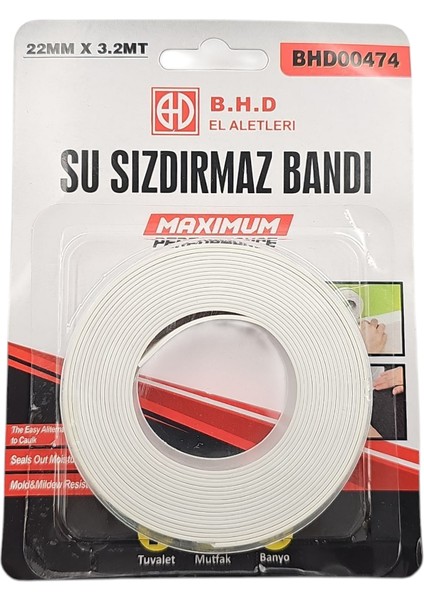 B.h.d BHD00474 3.2m 22MM Su Sızdırmaz Bant