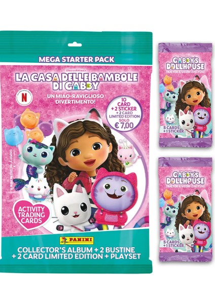 Gabbys Dollhouse Panini Gabby's Dollhouse Starter Pack Başlangıç Albümü indirimleri