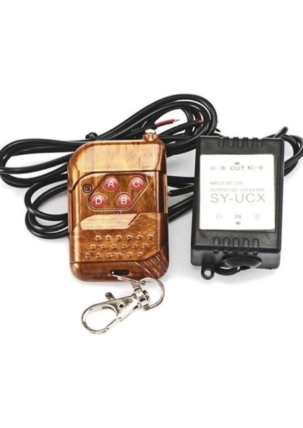 12 Modlu Kumandalı Çakar Modülü Sis Çakar Modülü Her Araç Için Uygun Motosiklet Yeni Nesil