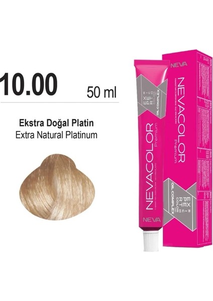 color Saç Boyası 10.00 Exstra Doğal Platin