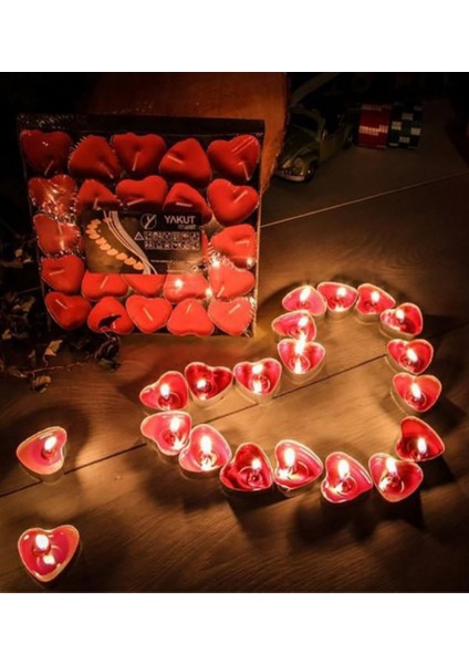 Kalpli 50'li Tealight Mum fırsatları