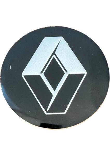 55.5 mm Yapıştırma Jant Göbek Arması Takım (4 Adet) Renault
