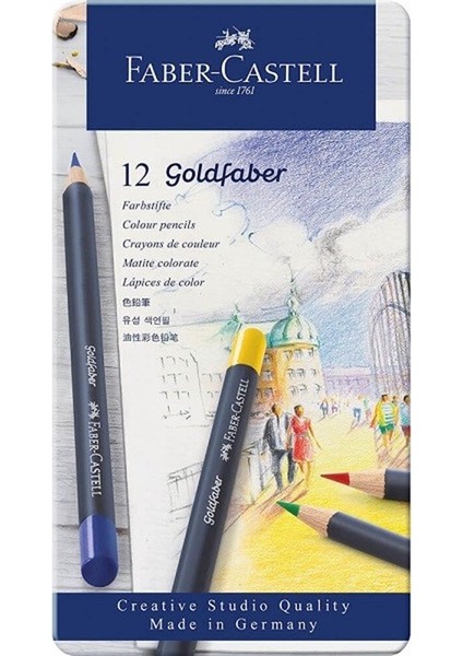Faber Castell Goldfaber 12 Renk Kuru Boya 114712 modelleri