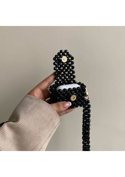 Kristal Taşlı Airpod Çantası