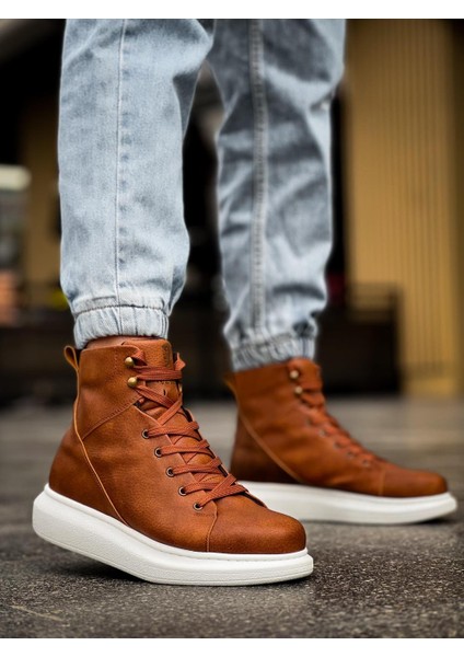 Knack Yüksek Taban Ayakkabı B-080 Beyaz fırsatları