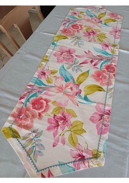 Su Geçirmez Leke Tutmaz Duck Keten Runner