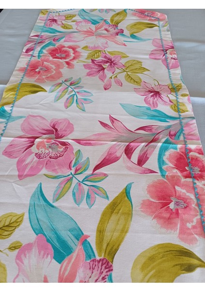 Su Geçirmez Leke Tutmaz Duck Keten Runner modelleri