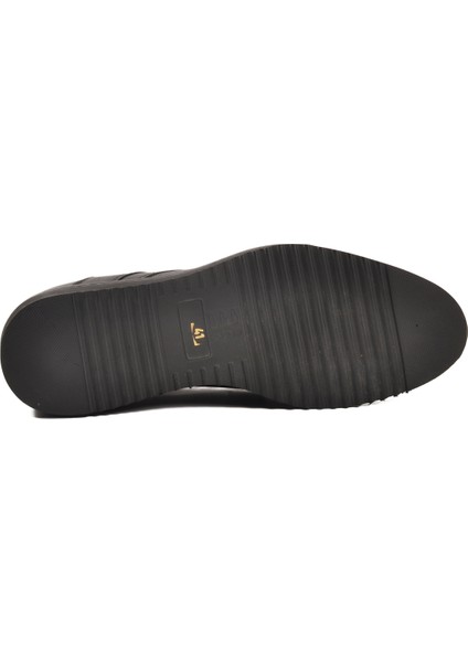 Siyah Hakiki Deri Erkek Klasik Ayakkabı 2991 M indirimleri