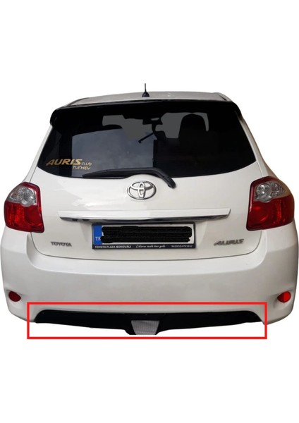 Auris 2009-2012 Makyajlı Kasa Arka Tampon Difüzörü (( Boyasız ))