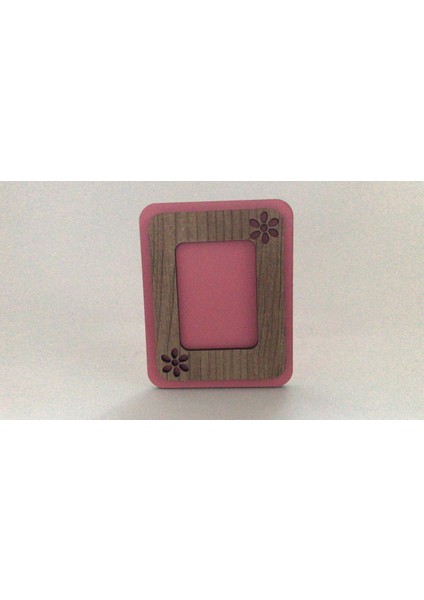 Vesikalık Fotoğraf Çerçevesi Mini Ahşap Işlemeli Mıknatıslı fırsatları