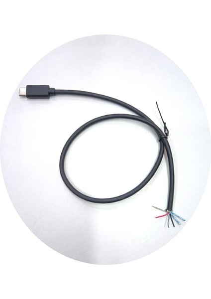 Type C USB C Tamir Kablosu Toplam 11 Adet Kablo Ucu 50CM