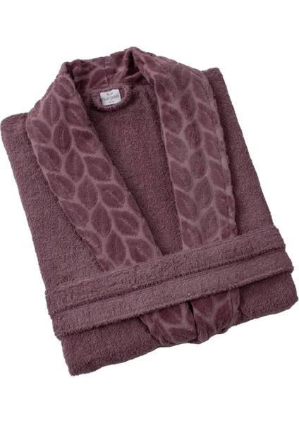 Battal Boy Tek Bornoz Şalyaka-Hazal Mürdüm (Beden 2xl-3xl)