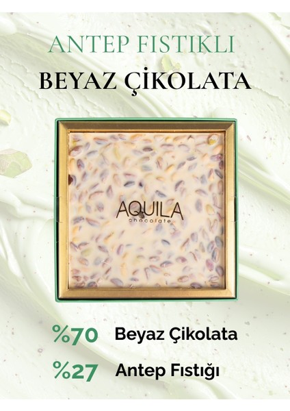 Antep Fıstıklı Beyaz Çikolata 250 gr modelleri