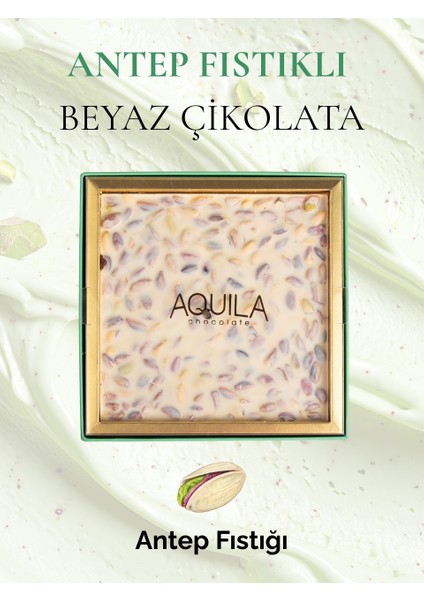 Antep Fıstıklı Beyaz Çikolata 250 gr fırsatları