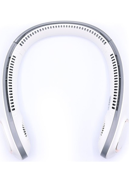 Beyaz Taşınabilir ve Şarjlı Boyun Fanı- Built-In 2000MAH Neck Fan White