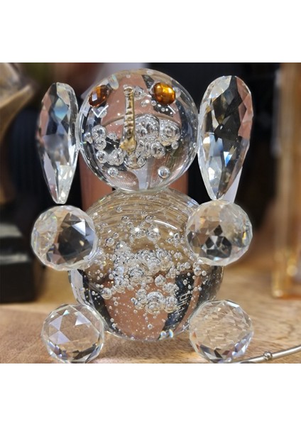 Kristal Fil Aksesuar 14 cm