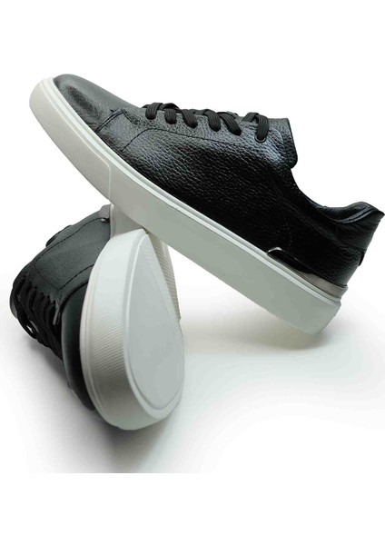 Snekar tarzı günlük ortapedik astarlı hakiki deri ayakkabı indirimleri