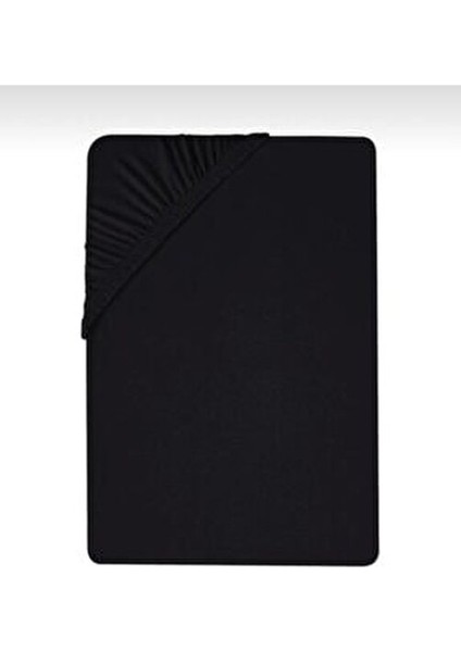 Tek Kişilik Lastikli Çarşaf Takımı Siyah 100x200 cm ve 50x70 cm Yastık Kılıfı modelleri
