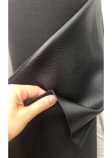 Parlak Siyah Suni Deri Mobilya ve Oto Döşeme Için Ideal Metre Kumaş fiyatları