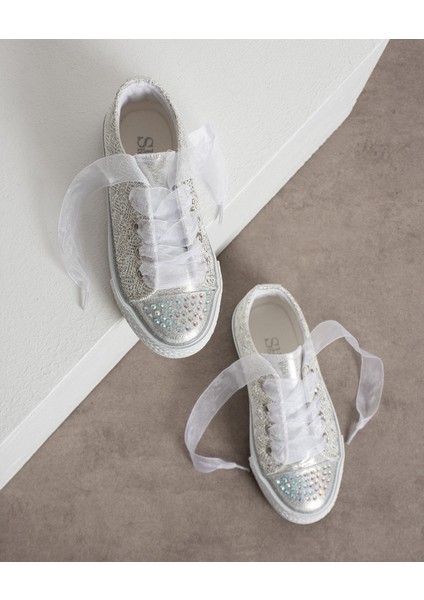 Kız Çocuk Günlük Ayakkabı, (21-30 Numara Işıklıdır) Dantelli Çocuk Ayakkabı fiyatları