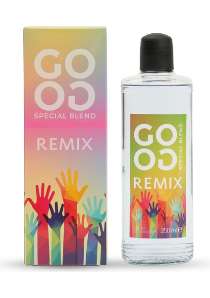 Gogo Remix Kolonya 250ML Cam Şişe