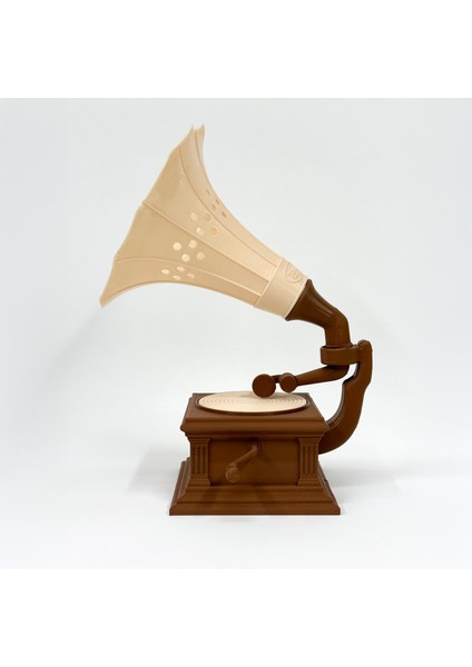 Nostaljik Gramofon Dekoratif Süs Eşyası (Nfc Müzik Özellikli) fırsatları