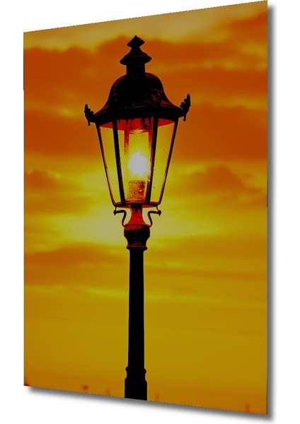 Altın Işık Huzmesi Yağlı Boya Görünümlü Dekoratif Ahşap Ev/işyeri/ofis Kare Tablo fiyatları