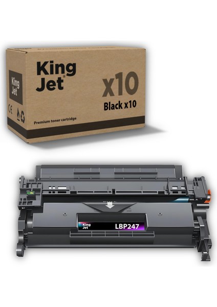 Canon Uyumlu LBP247DW Standart Kapasiteli (10'lu Paket) Muadil Toner Çipli | 070 / CRG-070
