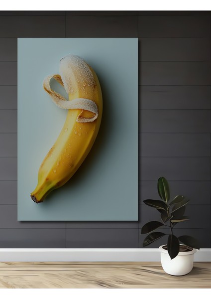 Şeker Kaplı Muz Rüyası Dekoratif Ahşap Dekoratif Ev/işyeri/ofis Kare Tablo