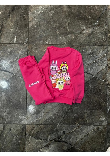 Kız Çocuk Labubu Eşofman Takımı