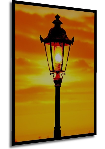 Çerçeve Görünümlü Altın Işık Huzmesi Yağlı Boya Görünümlü Dekoratif Ahşap Ev/işyeri/ofis Kare Tablo modelleri