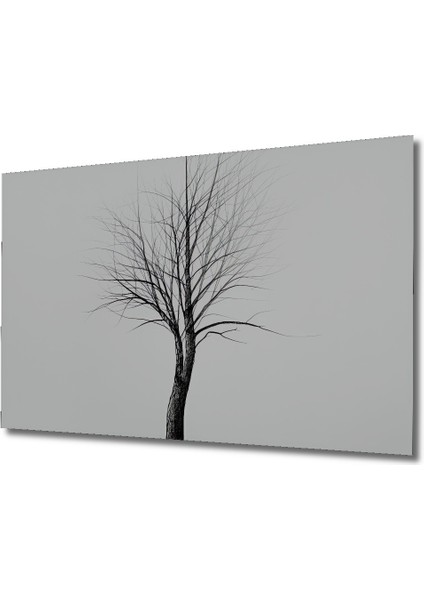 Minimalist Ağaç Kara Kalem Görünümlü Dekoratif Ahşap Ev/işyeri/ofis Kare Tablo fiyatları