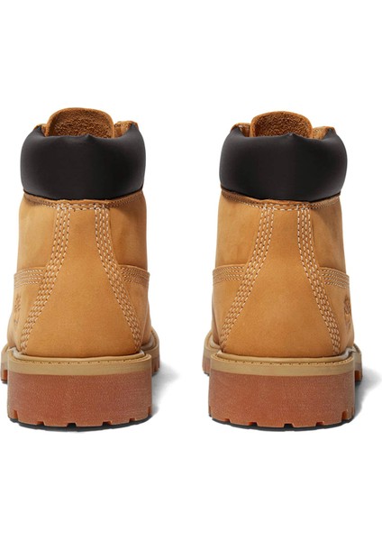 Premium 6 Inch Lace Up Sarı Erkek Çocuk Outdoor Bot fırsatları