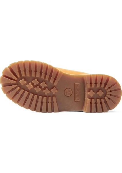 Premium 6 Inch Lace Up Sarı Erkek Çocuk Outdoor Bot