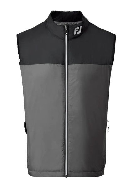 Lw Termal Erkek Golf Yelek 84495 Siyah-Gri
