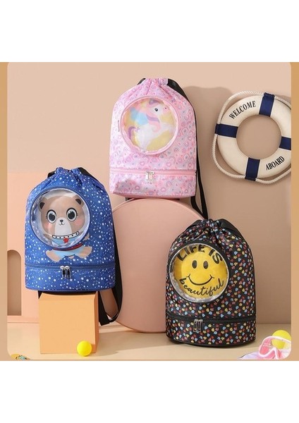 Travel Karikatür Yüzme Çantası Büyük Kapasiteli Kuru ve (Yurt Dışından) modelleri