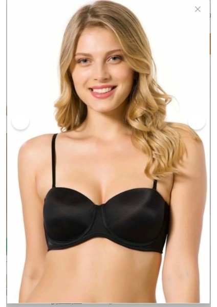 Bonni Desteksiz Straplez Silikonlu Sütyen